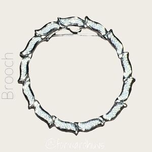 Bundle Closet Sale 3 For $$15 | Silver Tone Gerry Wreath Brooch